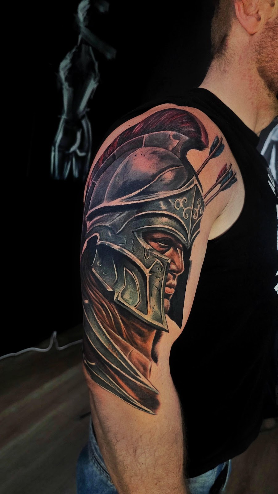 Tatuaż blackwork sketch - KWADART Łódź