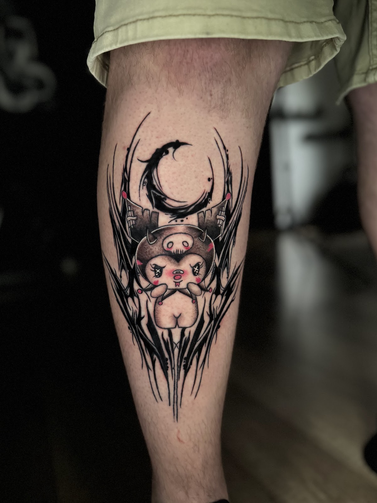 Tatuaż kawaii dark style - KWADART Łódź